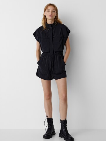 Pull&Bear Jumpsuit i sort