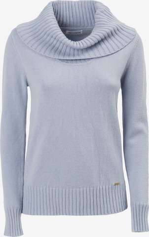 mėlyna Influencer Megztinis: priekis