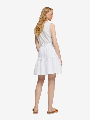 ESPRIT Spódnica w kolorze biały