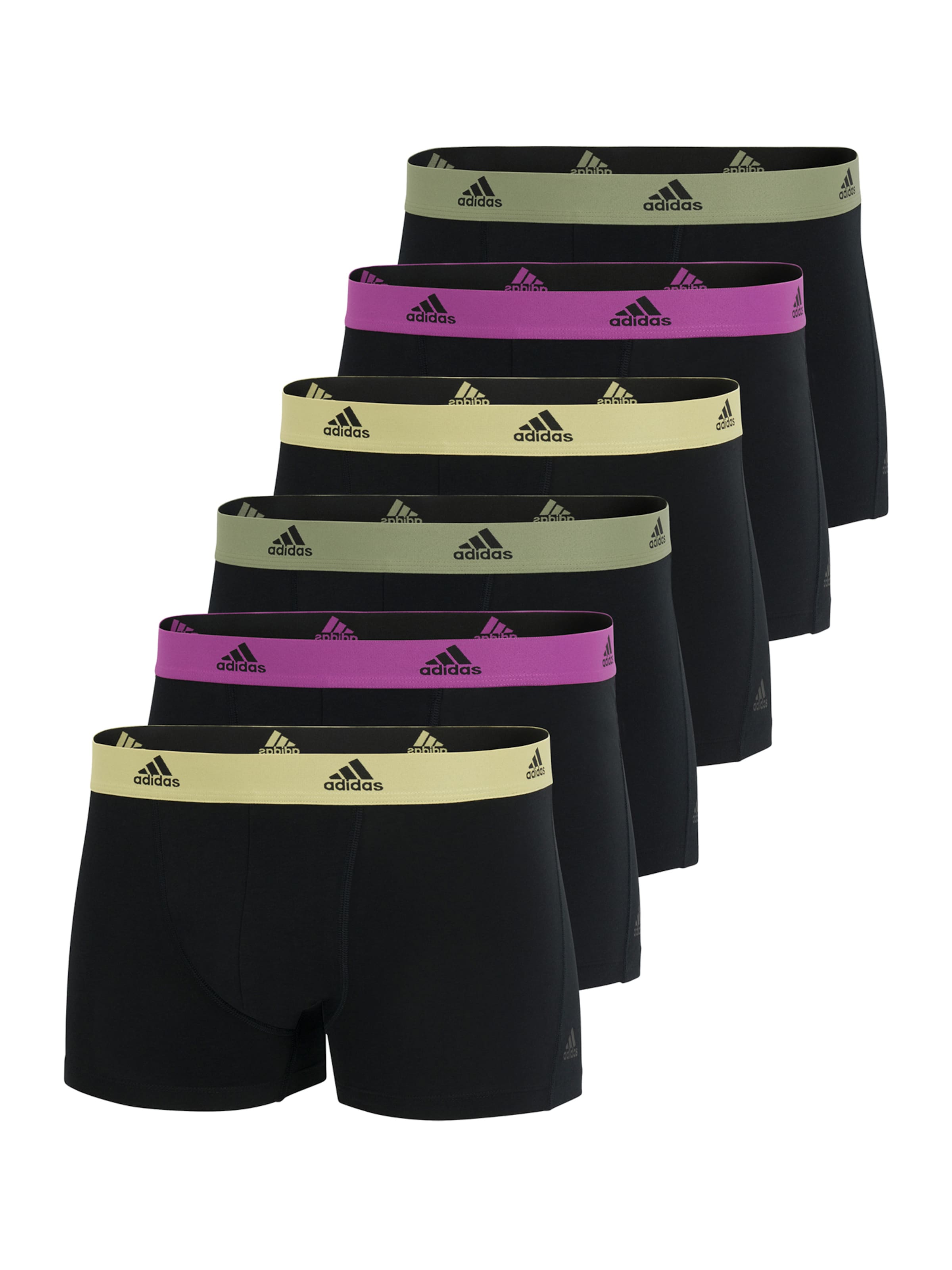 ADIDAS SPORTSWEAR - Calzoncillo boxer ' Active Flex Cotton ' en negro: frente