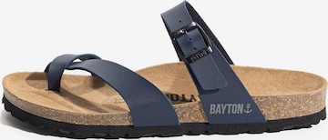 Bayton Pantofle 'CINTRA' – modrá: přední strana