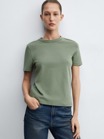 MANGO Shirt 'RITA' in Green: front