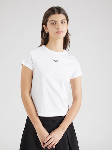 Tricou de la VANS pe alb: față