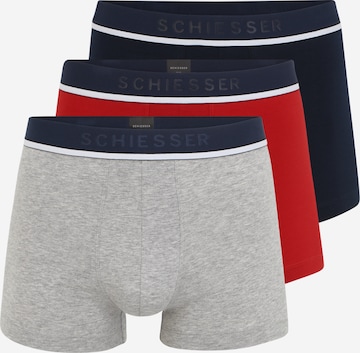 SCHIESSER Boxershorts in Blauw: voorkant