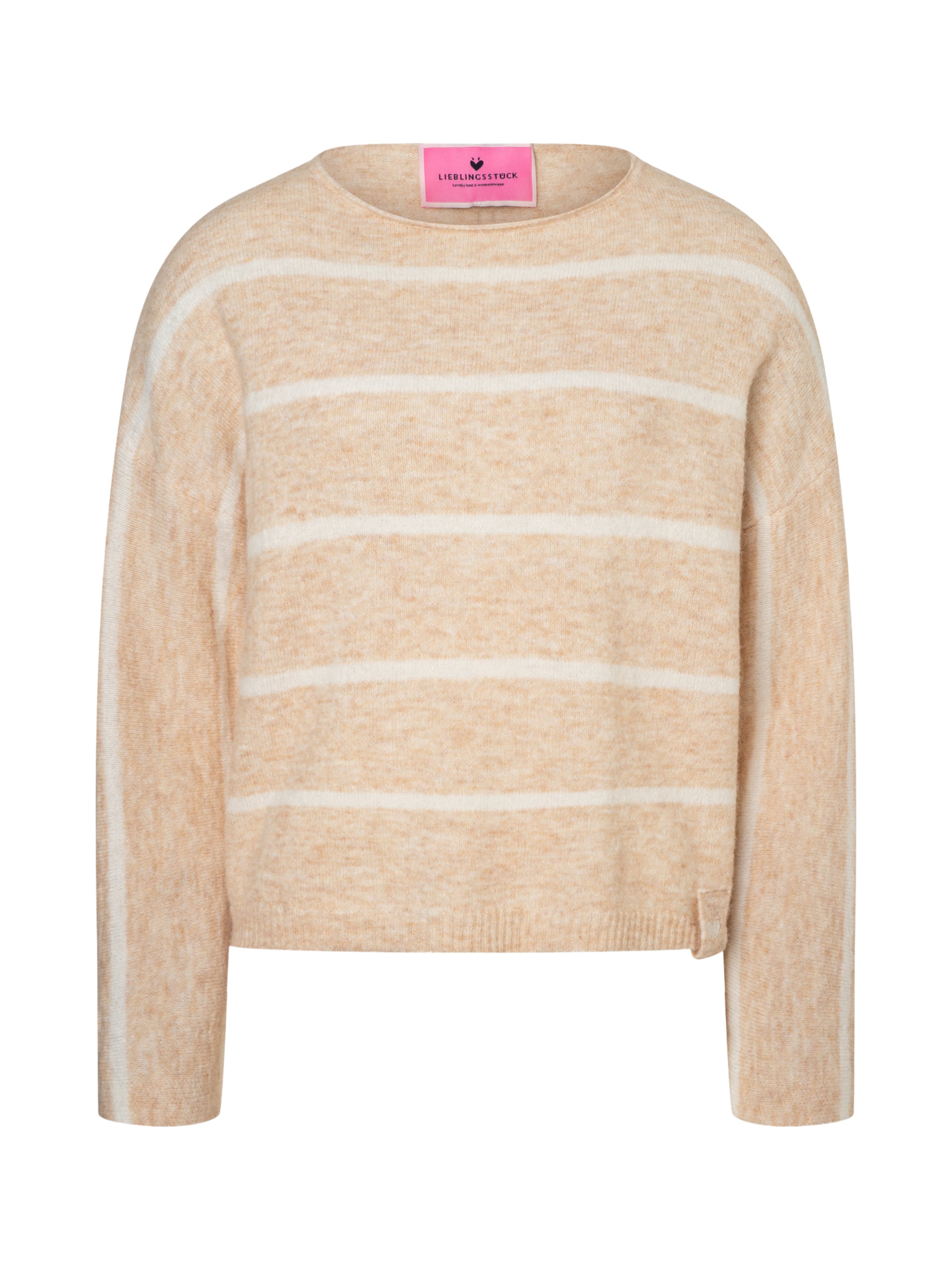 Pull-over 'Singa' LIEBLINGSSTÜCK en beige : devant