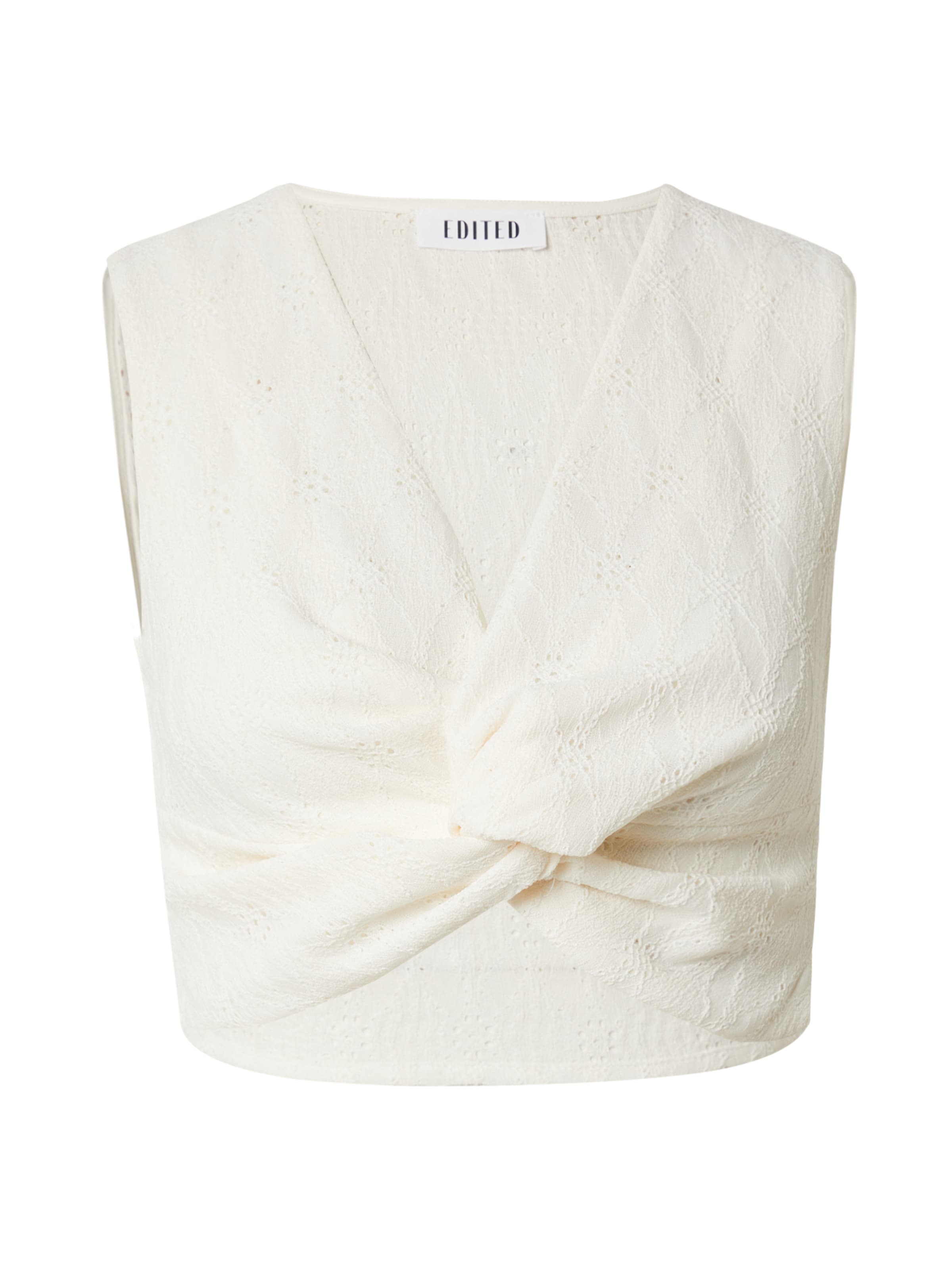 balta EDITED Palaidinė be rankovių 'Cariba': priekis