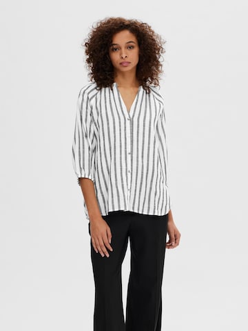 SELECTED FEMME Blouse 'Alberta' in Wit: voorkant