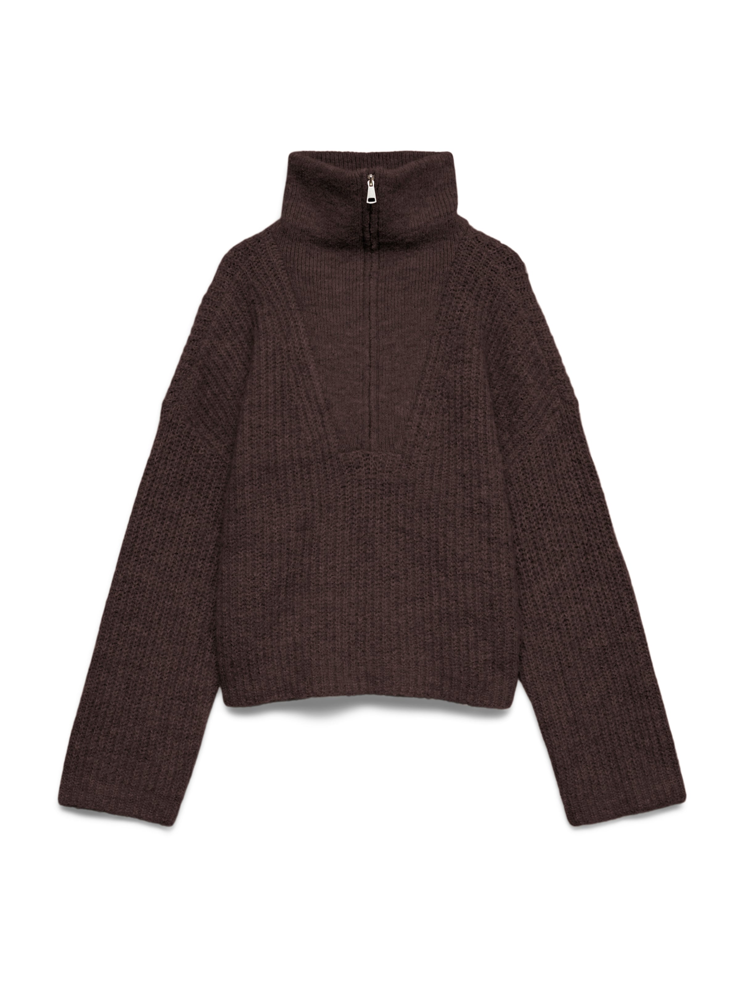 Vero Moda Tall Pullover 'VMNOLAN' in Braun: Vorderseite