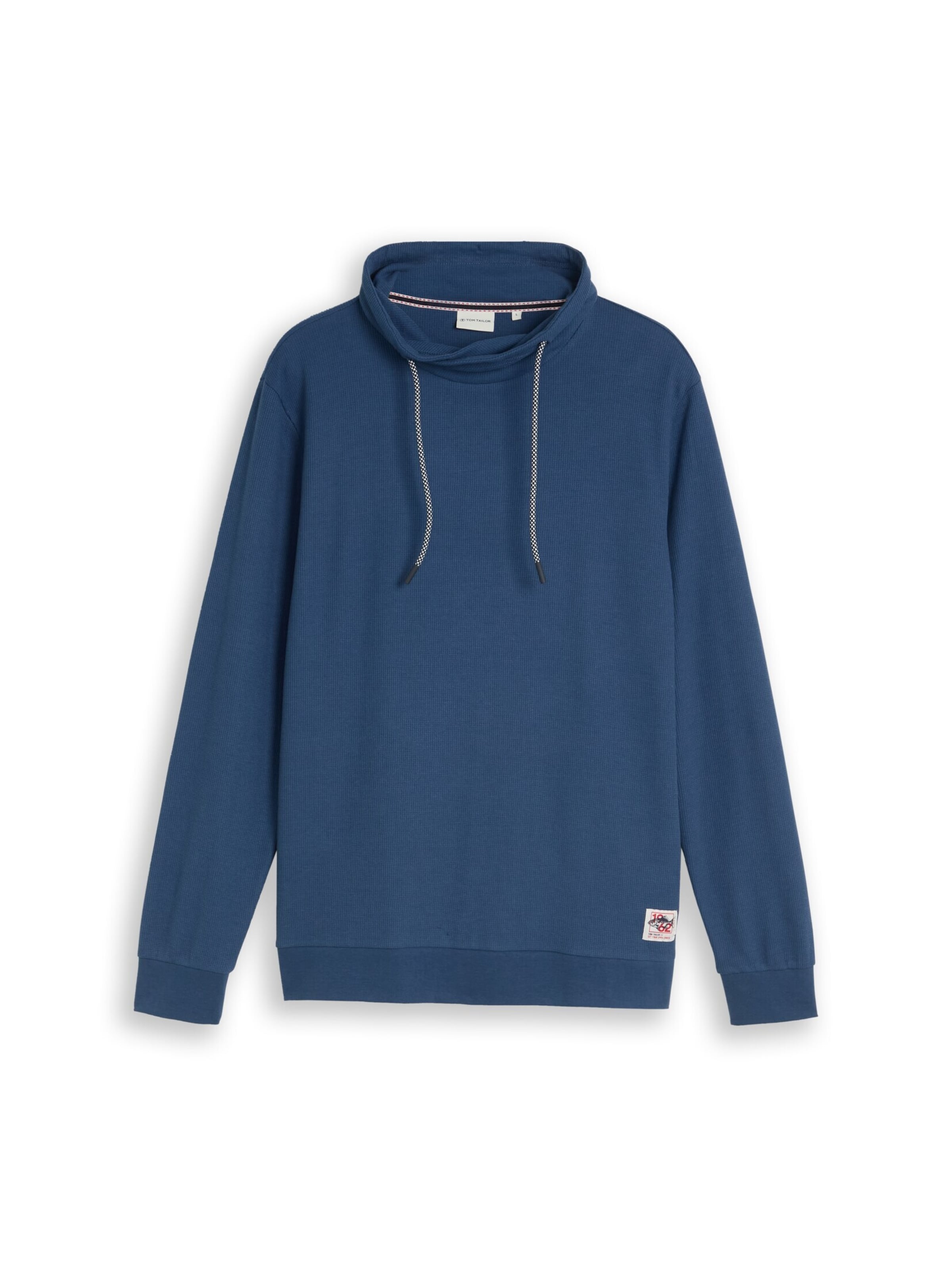 TOM TAILOR Shirt in Blauw: voorkant