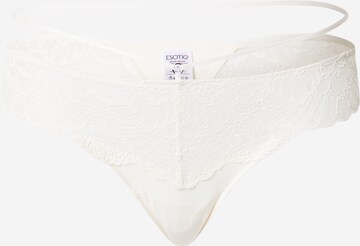 ESOTIQ Thong in Beige: front