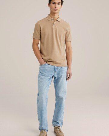 T-Shirt WE Fashion en beige