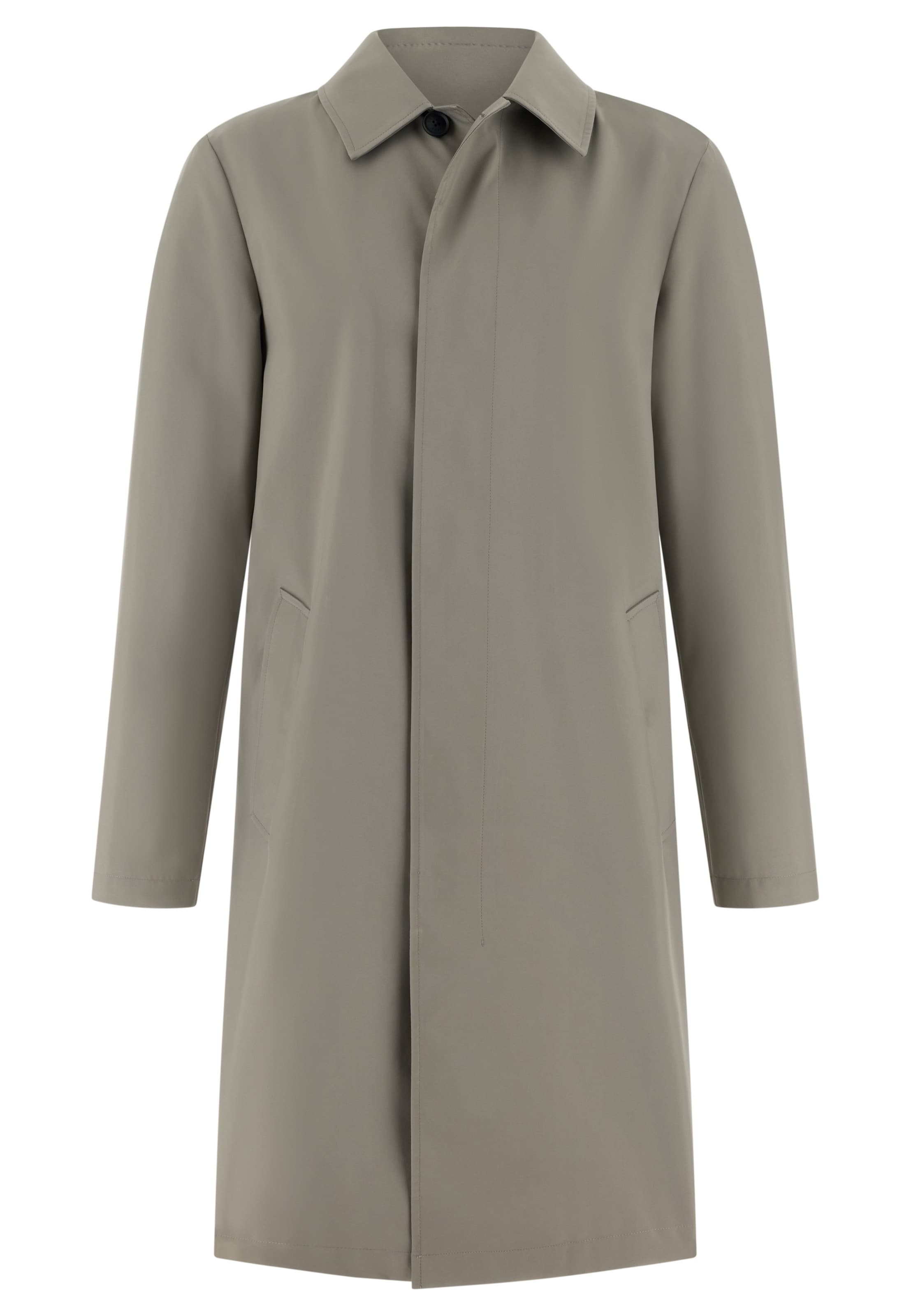 Manteau d’hiver Boggi Milano en gris : devant