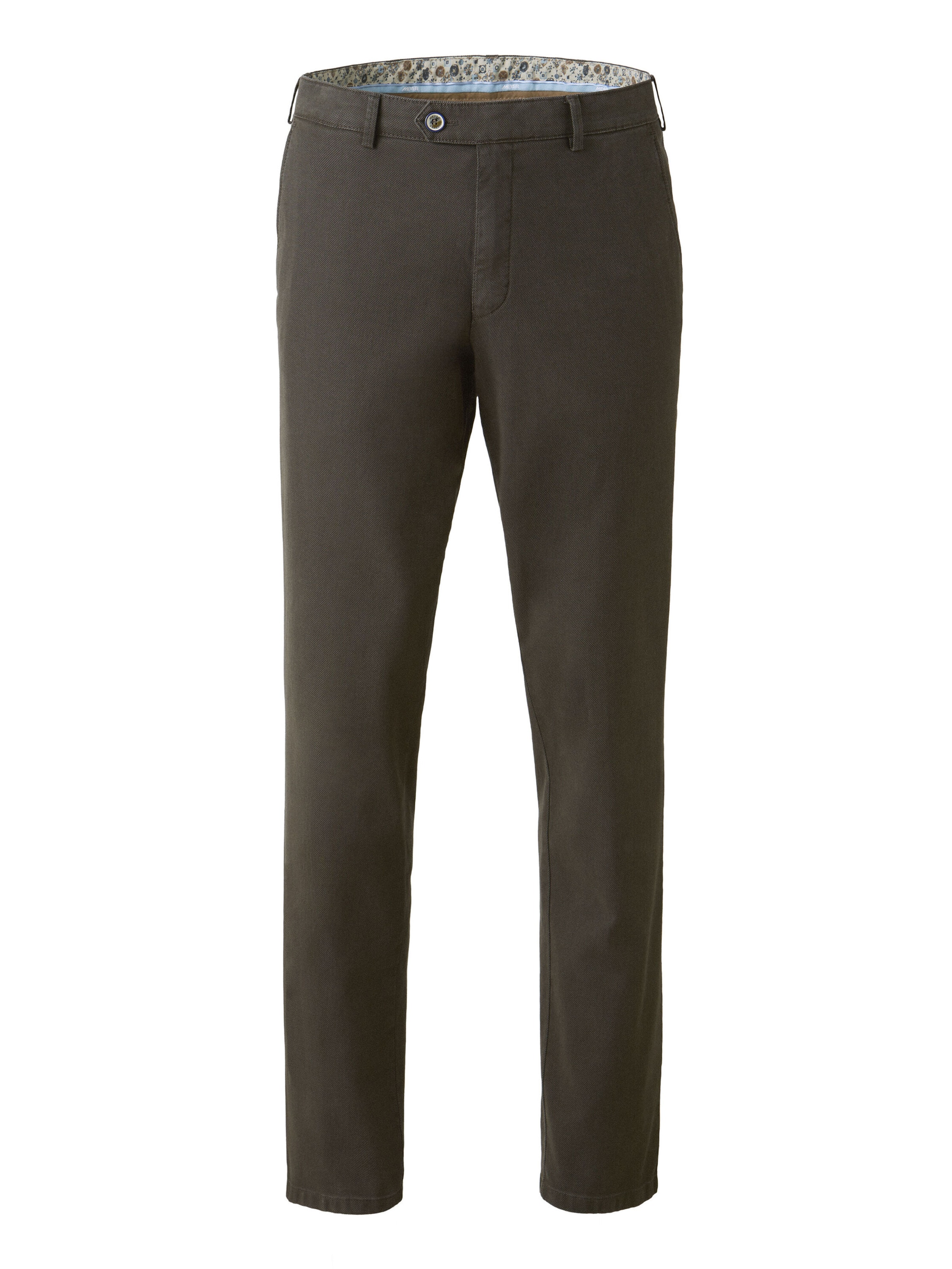 Regular Pantalon chino 'Roma 2-5628' MEYER en vert : devant