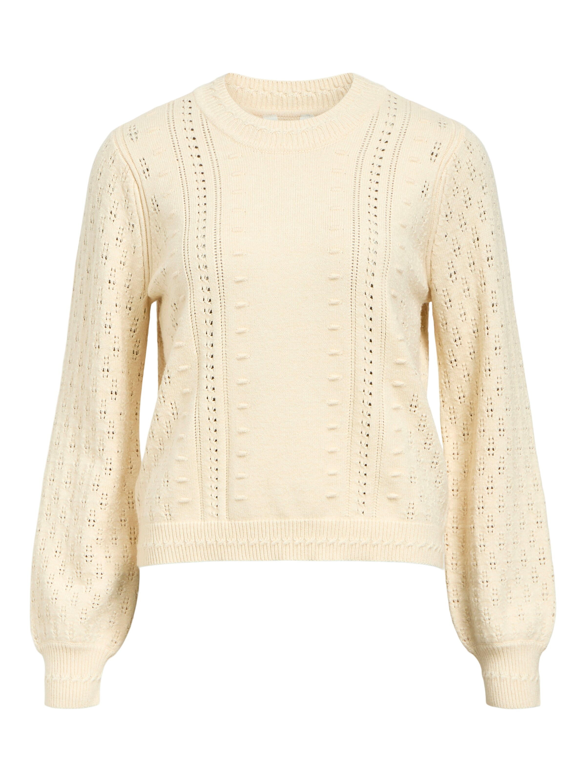 OBJECT Pullover 'Inge' in Beige: Vorderseite