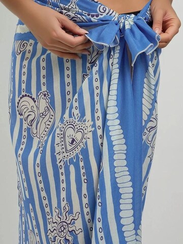 Serviette de plage Hiccup en bleu
