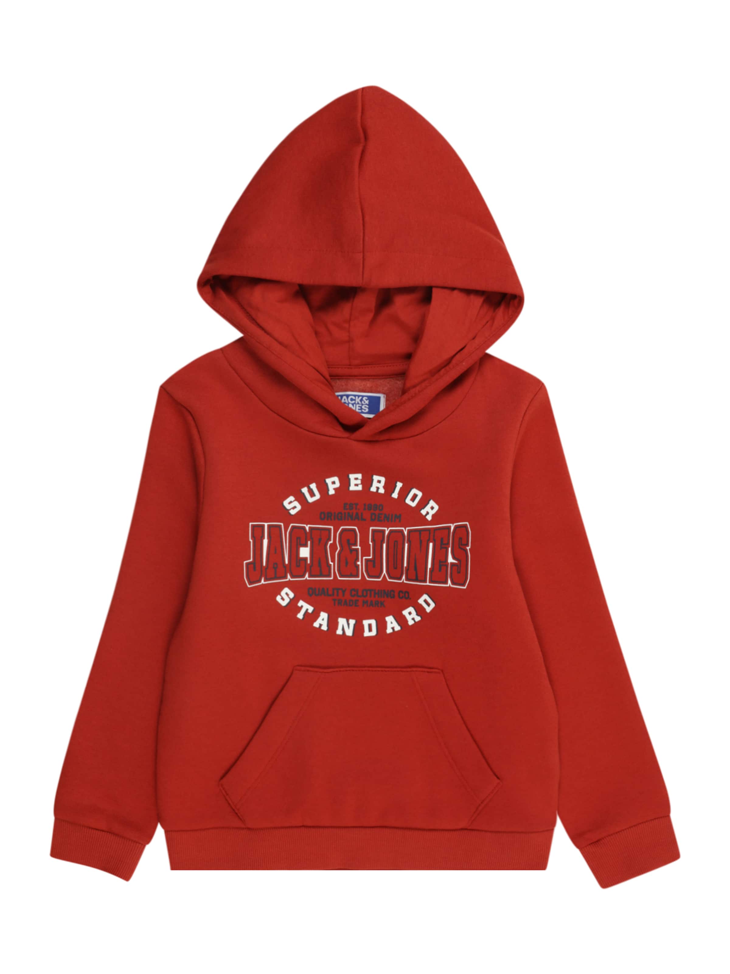 JACK & JONES MINI Sweatshirt in Rot: Vorderseite