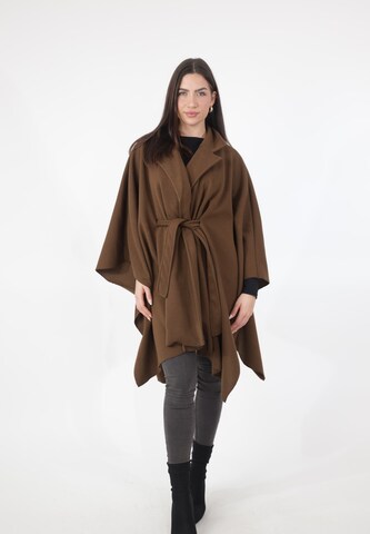 Elara Overgangsfrakke i brun: forside