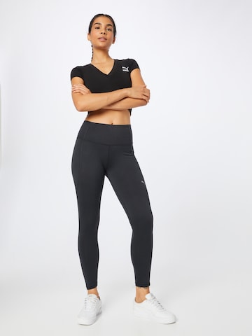 PUMA Skinny Workout Pants in Black