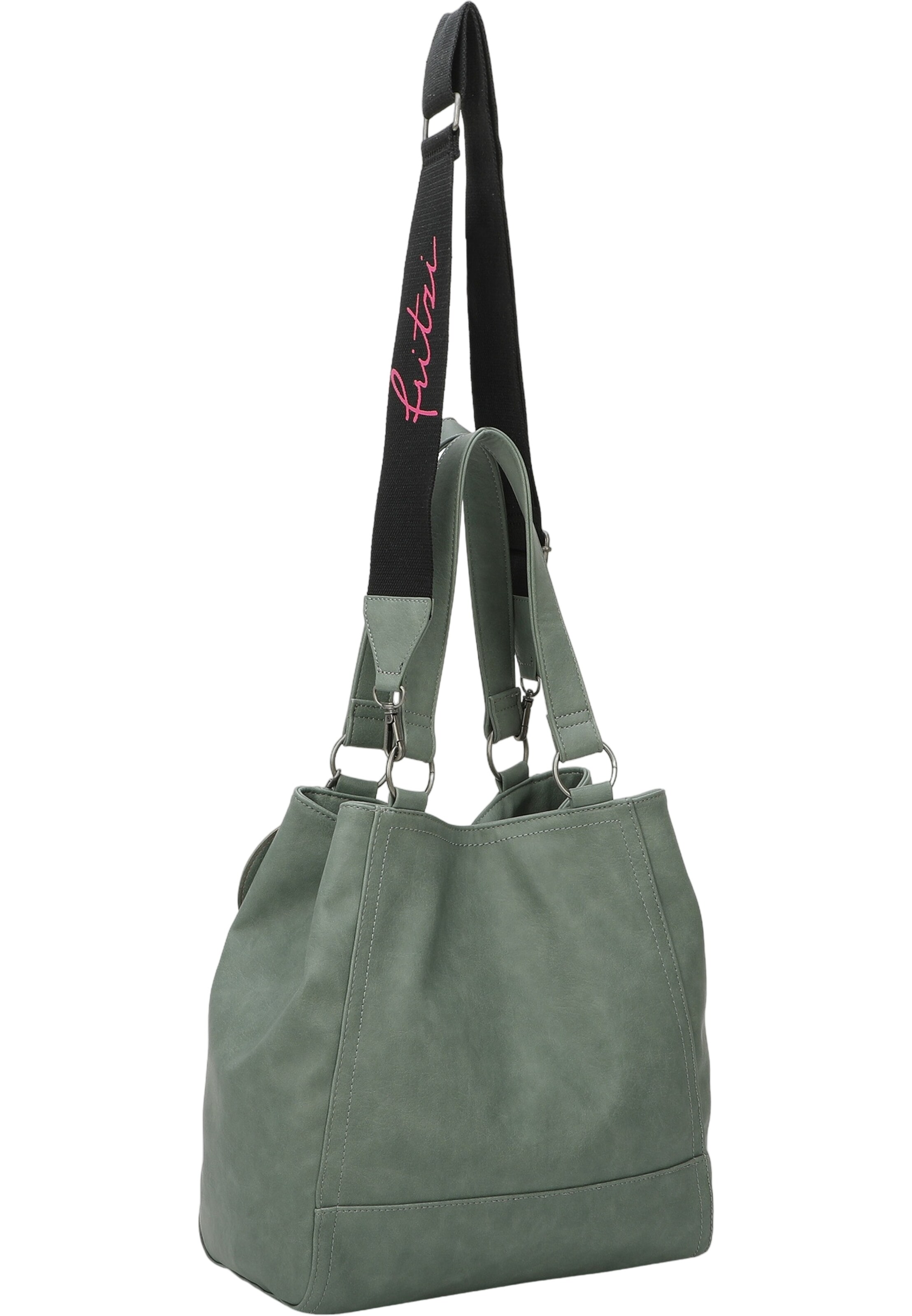 Fritzi aus Preußen Schultertasche 'Eco Joy01' in Grün