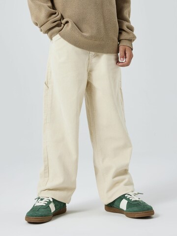 NAME IT Loosefit Broek 'NKMRyan' in Beige: voorkant