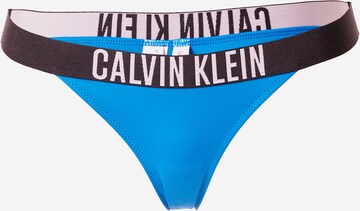 Calvin Klein Swimwear Spodní díl plavek – modrá: přední strana