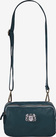 Samantha Look Crossbody Bag in Blue: front