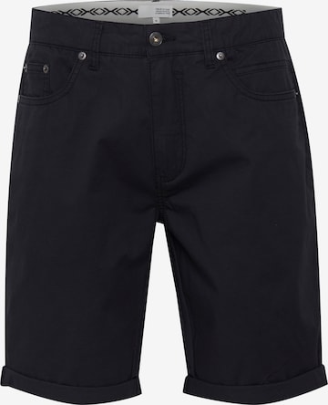 !Solid Regular Chino 'MILLAN' in Zwart: voorkant