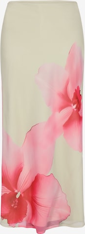 Usha - Saia em bege: frente