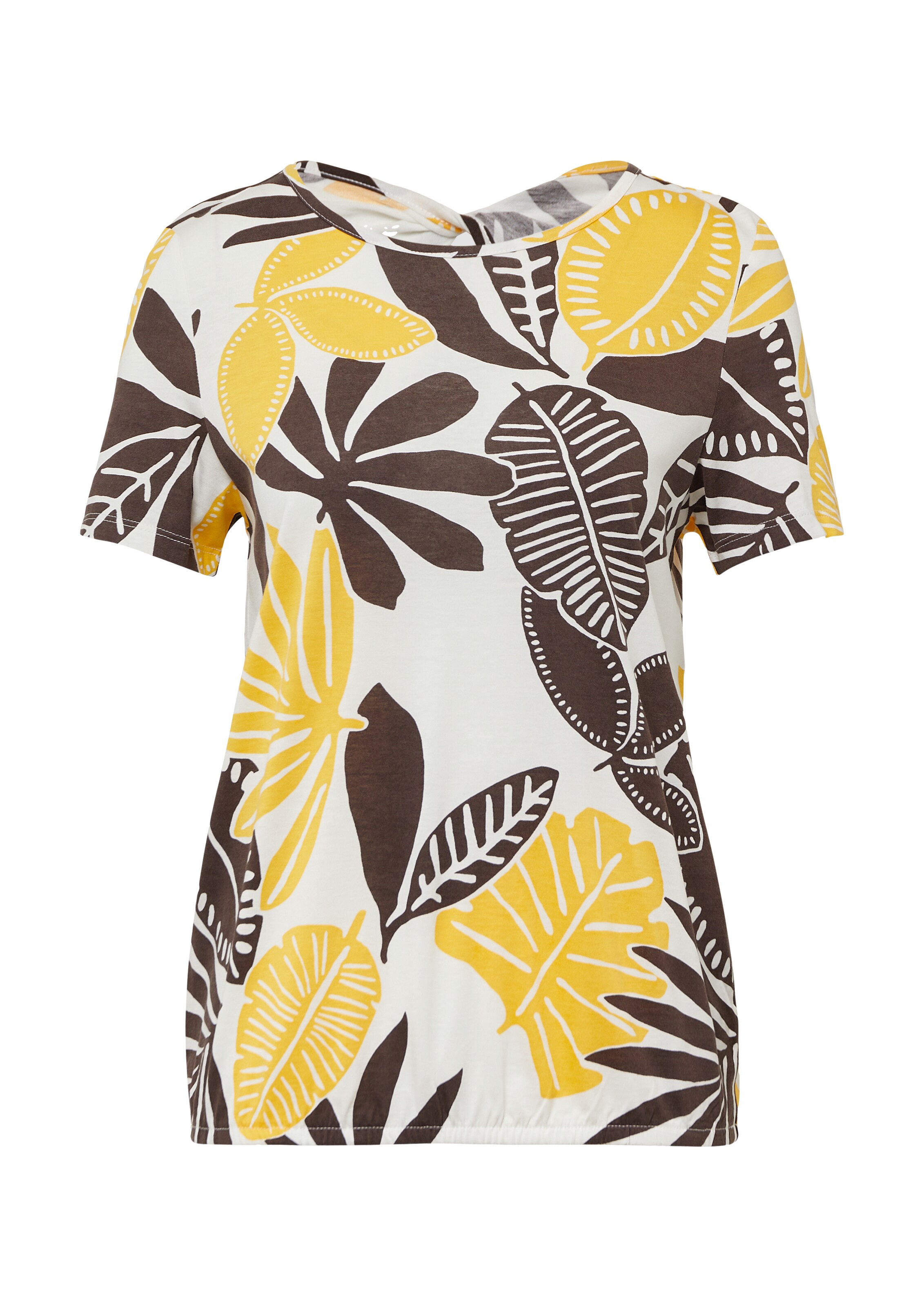 s.Oliver T-Shirt in Beige: Vorderseite