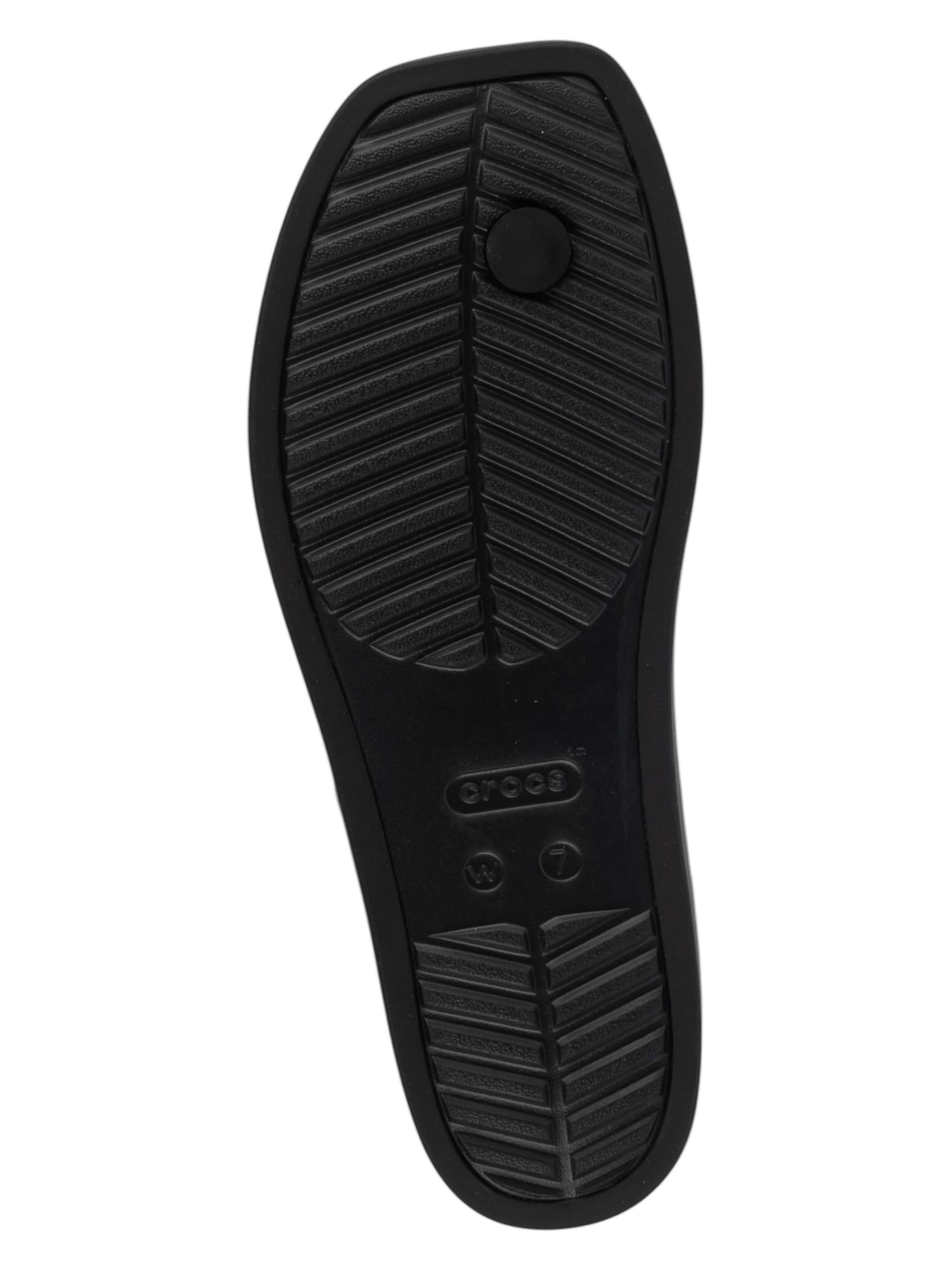 Crocs Zehentrenner 'Miami Thong Flip'‌‌‌‌‌‌ in Schwarz