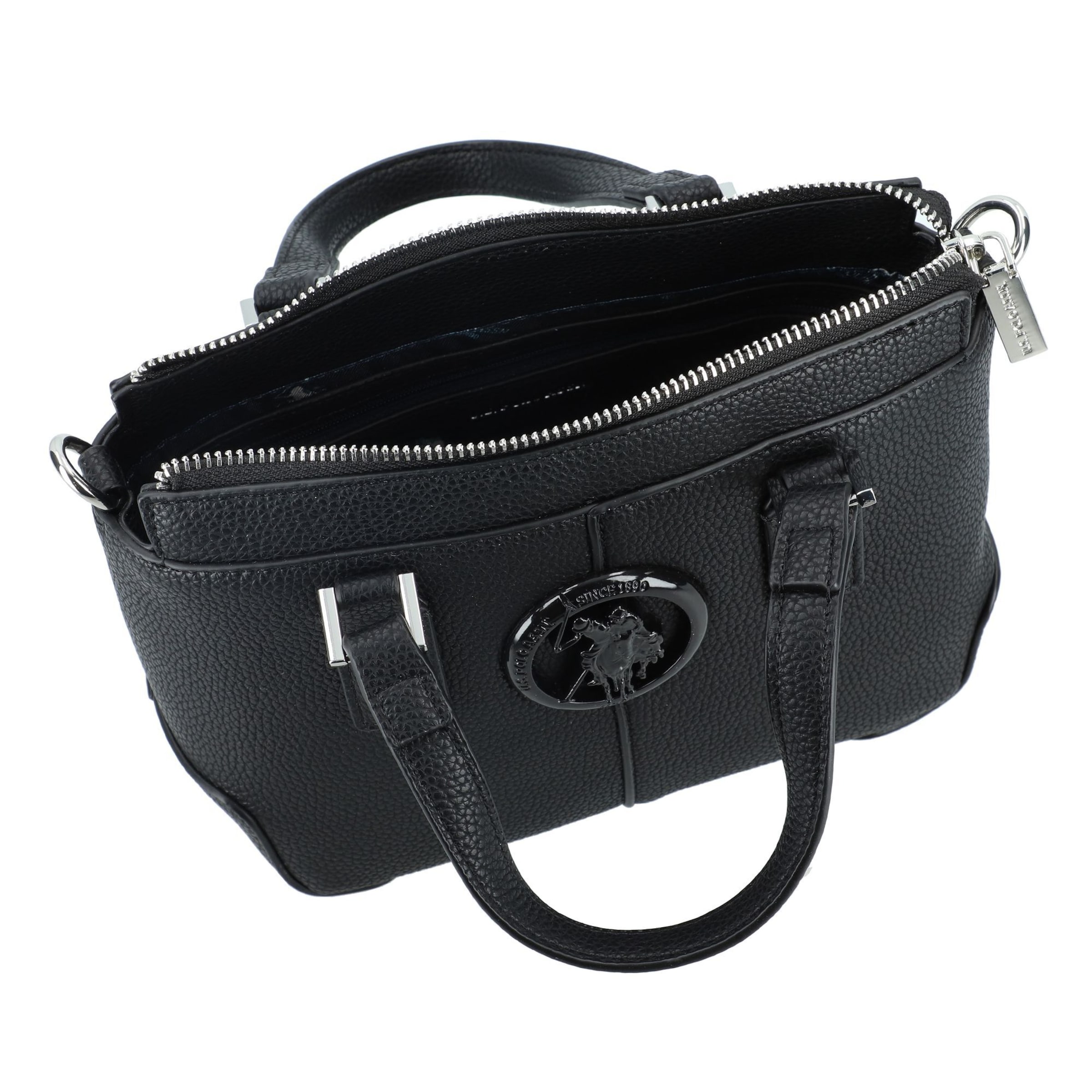 U.S. POLO ASSN. Handbag 'Cypress' in Black