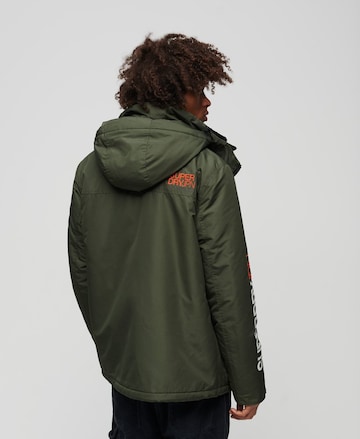 Superdry Übergangsjacke 'Yachter' in Grün