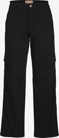 JJXX Loose fit Cargo trousers 'KENDAL' in Black: front