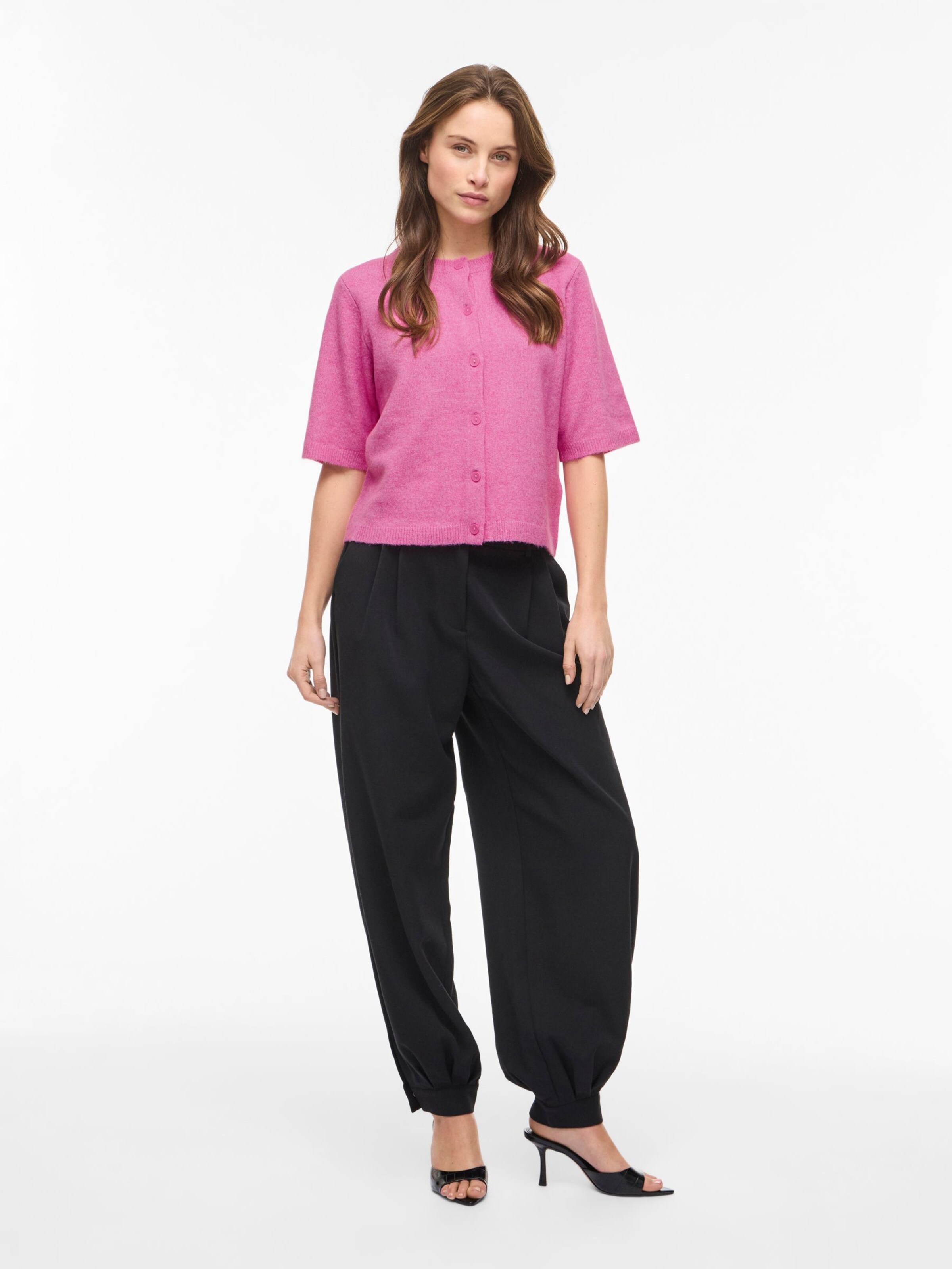 Cardigan 'VILIGA' VILA en rose