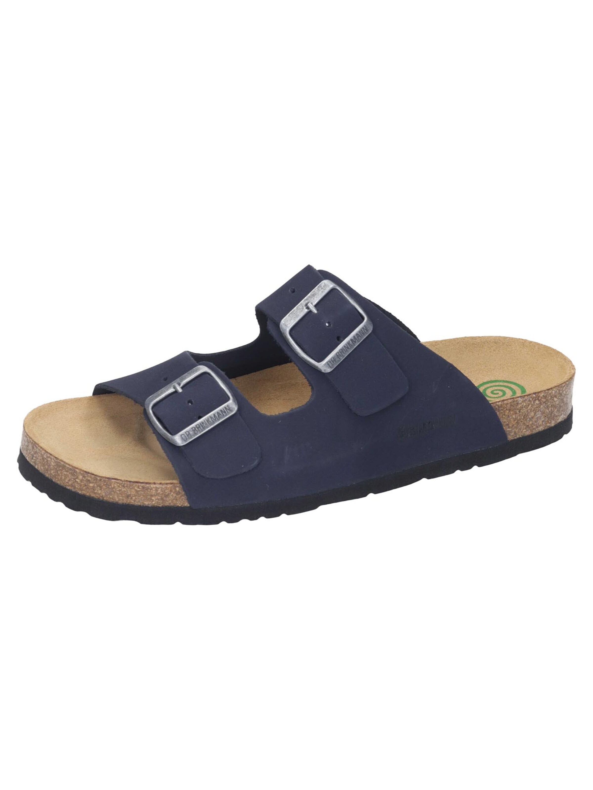 DR. BRINKMANN Mules 'Bonillo' in Blue: front