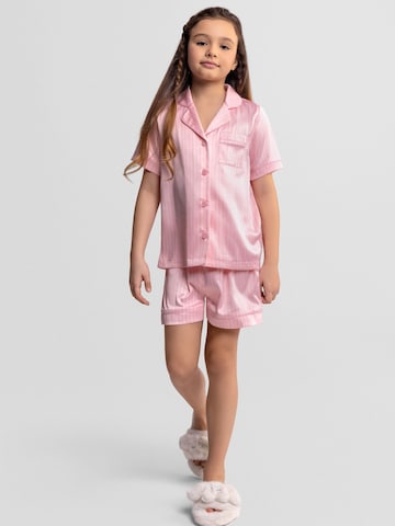 Pyjama MINOTI en rose : devant