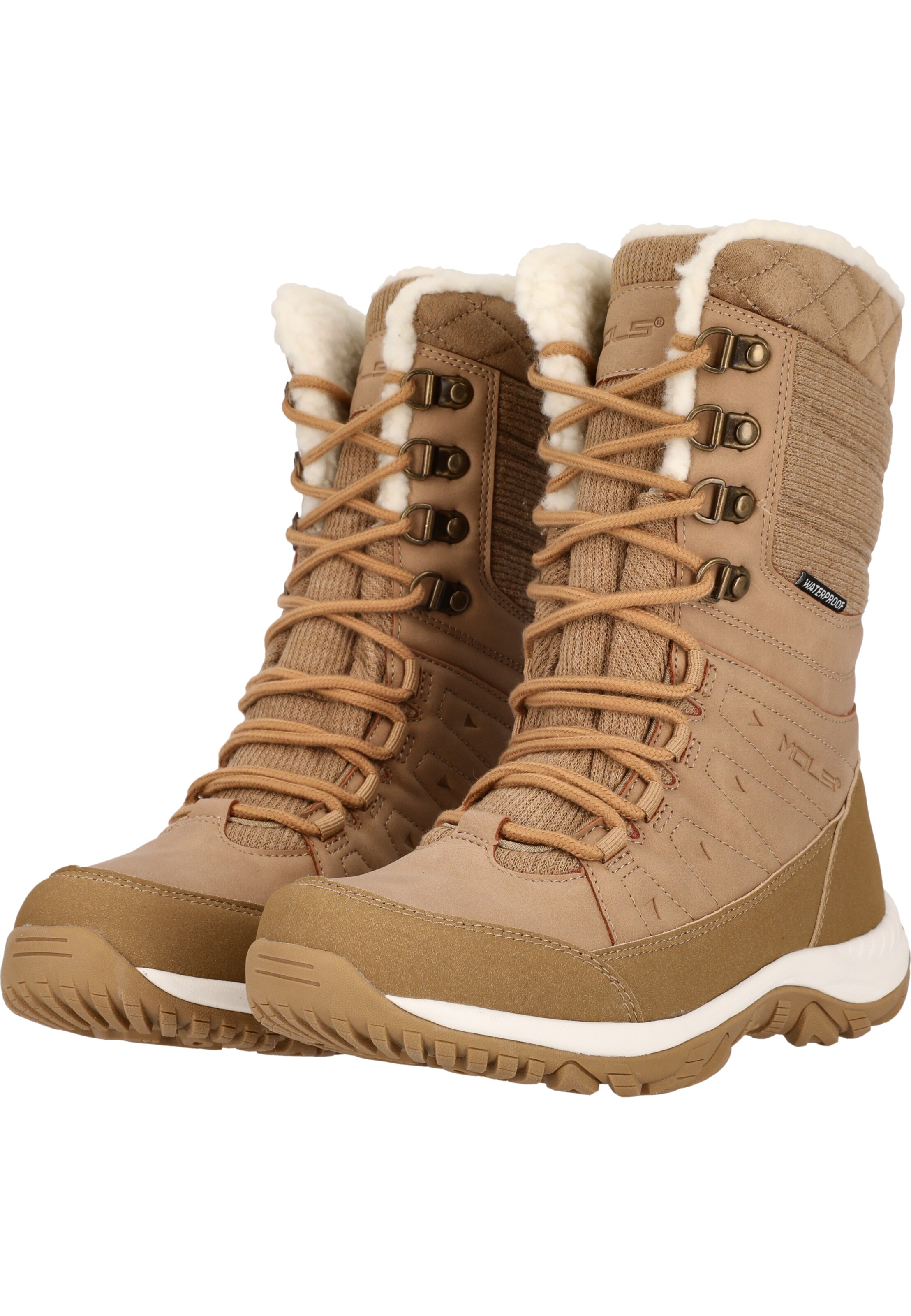 Mols Winterstiefel 'Bakan' in Beige