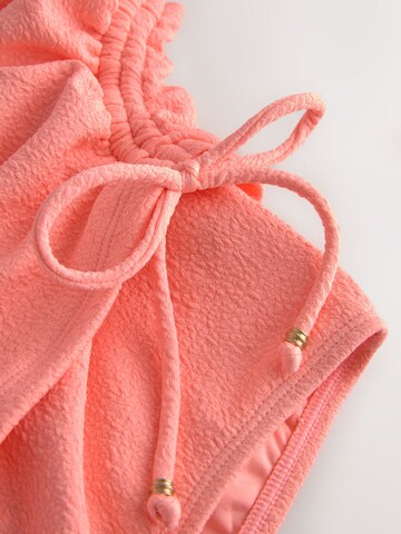 Next Bustier Badeanzug in Pink