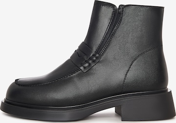 Bottines CESARE GASPARI en noir : devant