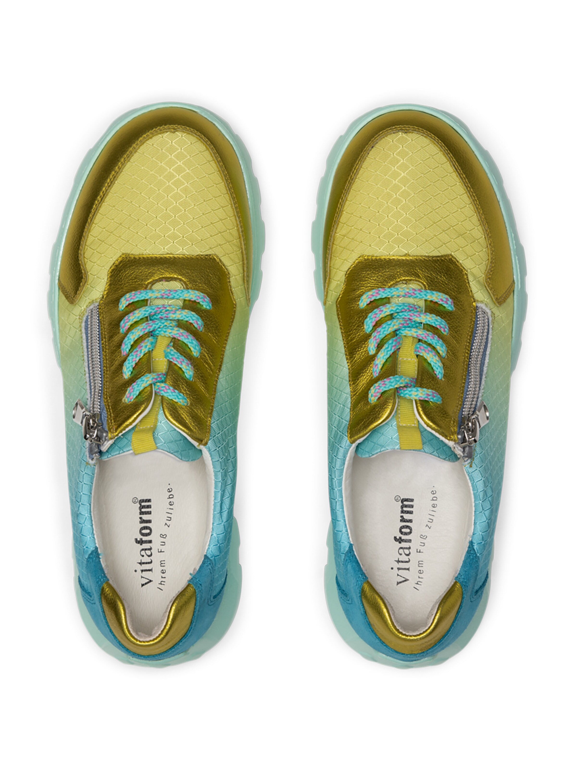 Sneaker bassa di VITAFORM in verde