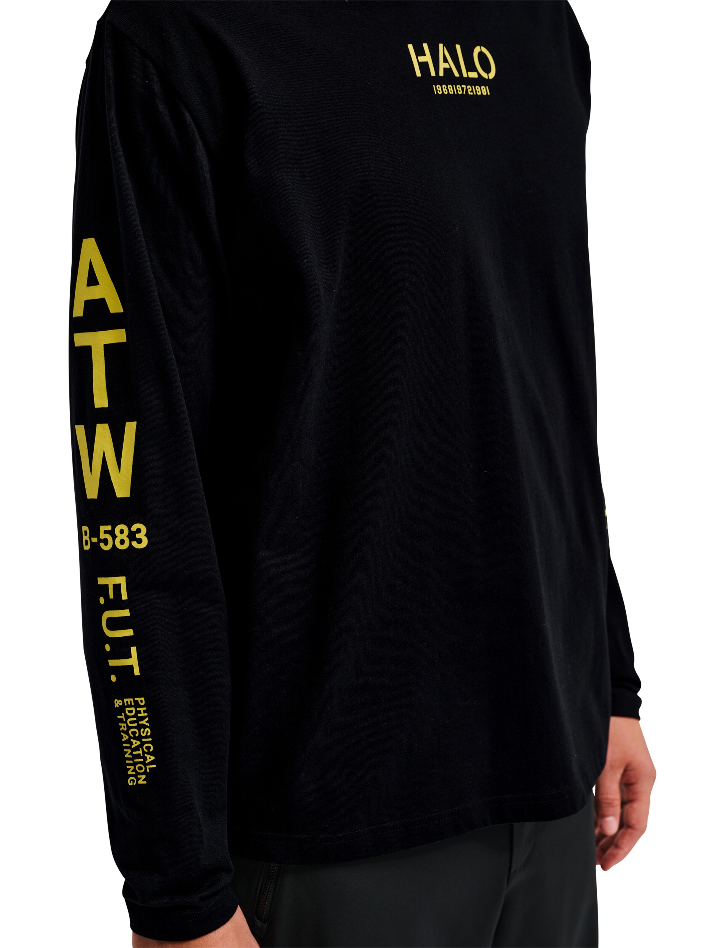 T-Shirt HALO en noir