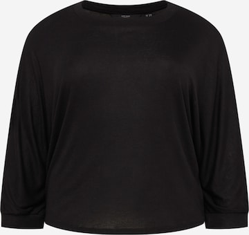 Vero Moda Curve Тениска 'ELLA' в черно: отпред