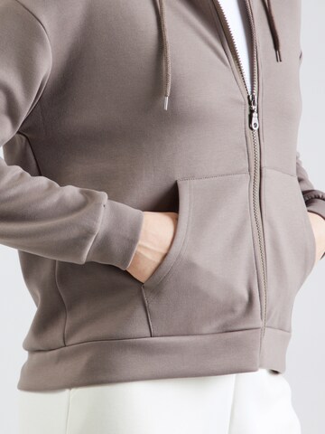 Giacca di felpa sportiva di ONLY PLAY in marrone