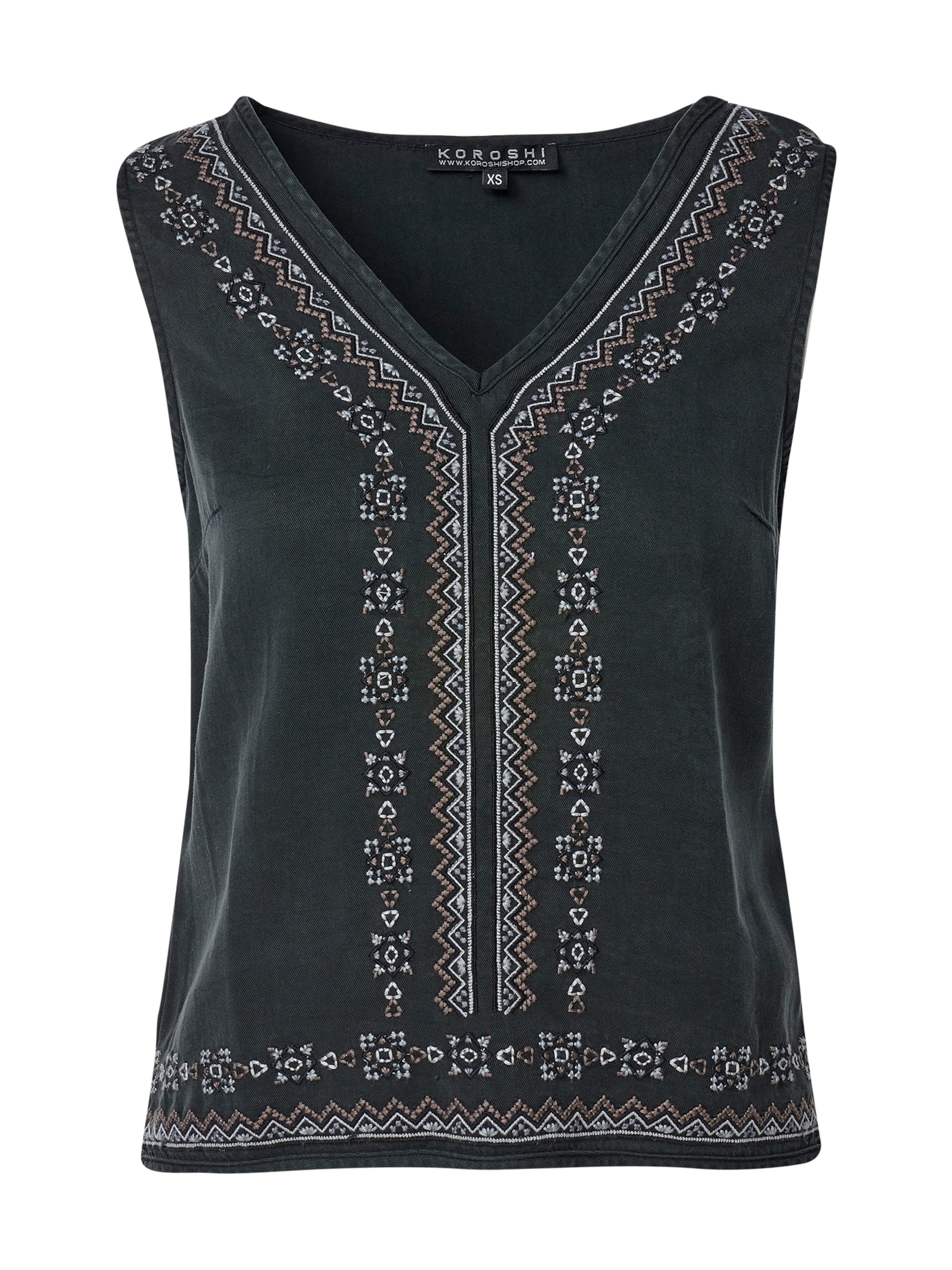 KOROSHI Halenka – černá: přední strana