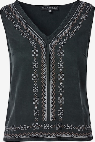 juoda KOROSHI Palaidinė: priekis