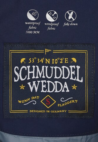 Schmuddelwedda Winter coat in Blue
