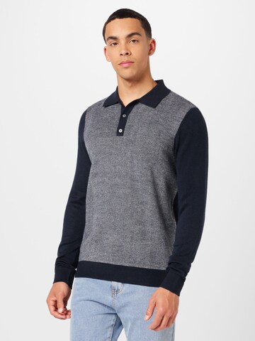 BURTON MENSWEAR LONDON Trui in Blauw: voorkant