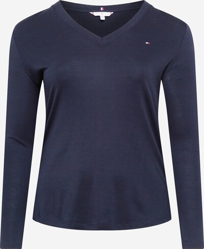 Marškinėliai iš Tommy Hilfiger Curve , spalva - tamsiai mėlyna, Prekių apžvalga