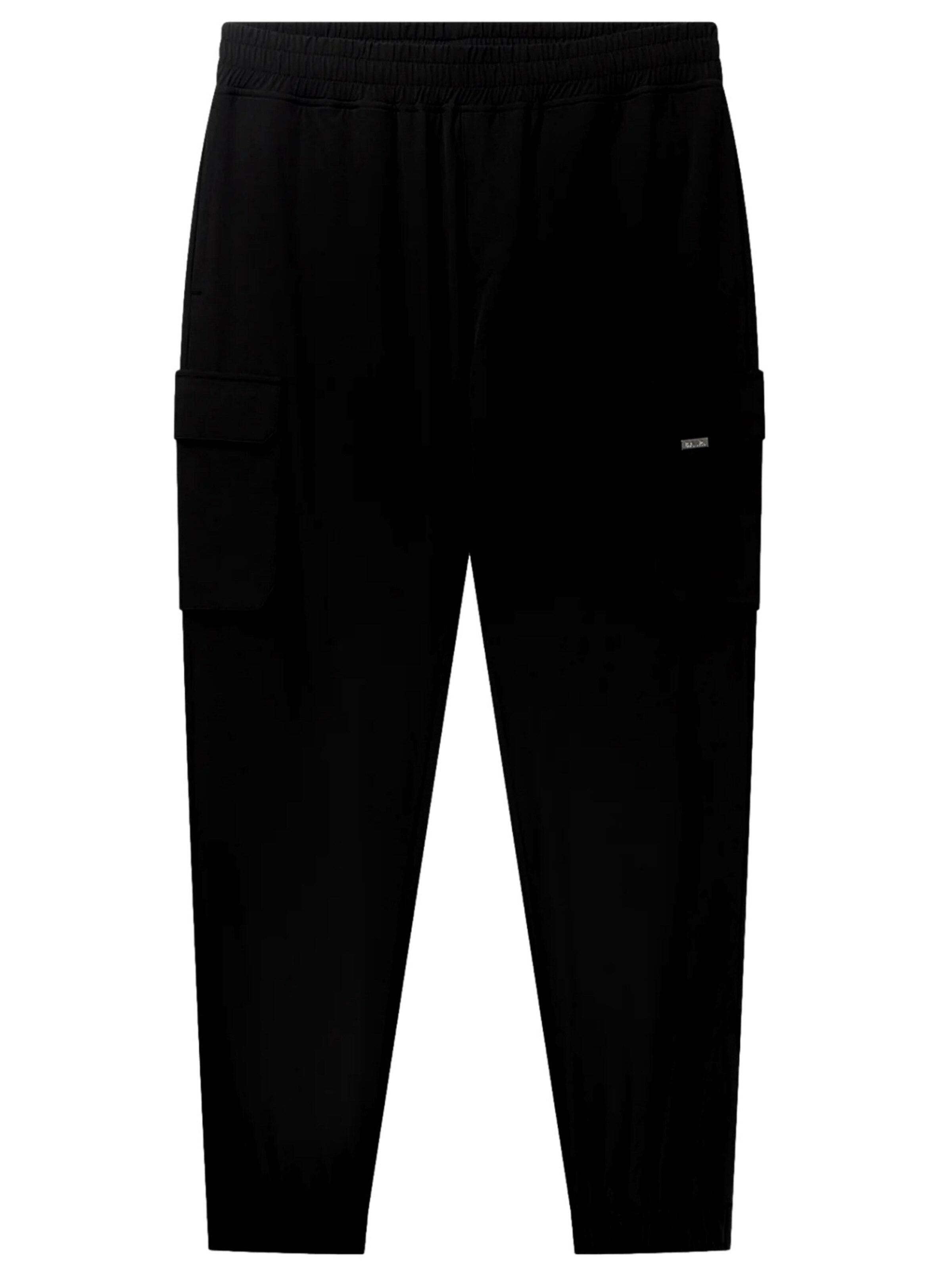 regular Pantaloni cargo 'Tech' di BALR. in nero: frontale