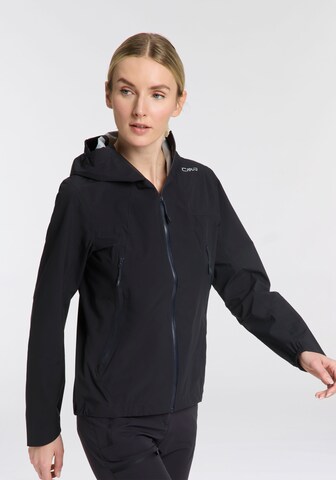 CMP Outdoorjacke in Schwarz: Vorderseite